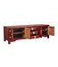 Chinese TV Cabinet Ruby Red - Orientique Collection W175xD47xH54cm