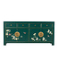 Chinees Dressoir Teal Handbeschilderd - Orientique Collectie B180xD40xH85cm