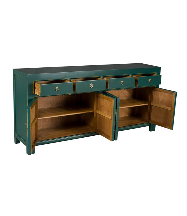 Buffet Chinois Sacrelle Peint à la Main - Orientique Collection L180xP40xH85cm