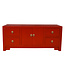 Fine Asianliving Meuble TV Chinois Lucky Rouge - Orientique Collection L106xP45xH46cm