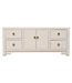 Fine Asianliving Chinese TV Cabinet Moonshine Greige - Orientique Collection W106xD45xH46cm