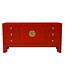 Meuble TV Chinois Lucky Rouge - Orientique Collection L121xP37xH61cm