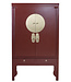 Fine Asianliving Chinese Bruidskast Rood Scarlet Rouge - Orientique Collectie B100xD55xH175cm