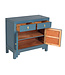 Chinesischer Schrank Arctic Blau Grau - Orientique Kollektion B90xT40xH80cm