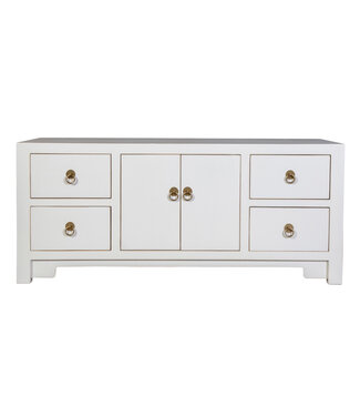 petit meuble de rangement chinois blanc cassé, à prix doux - 23244