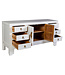 Mueble TV Chino Blanco Nieve - Orientique Colección An121xP37xAl61cm