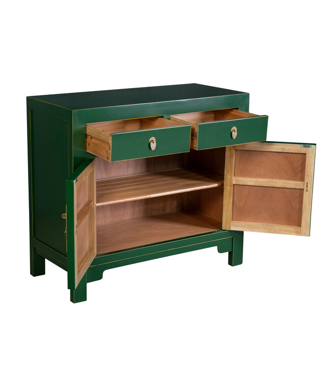 Chinese Kast Jade Groen - Orientique Collectie B90xD40xH80cm