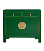 Chinese Cabinet Jade Green - Orientique Collection W90xD40xH80cm