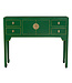 Chinese Console Table Jade Green - Orientique Collection W100xD26xH80cm