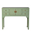 Chinese Sidetable Ash Groen - Orientique Collectie B100xD26xH80cm