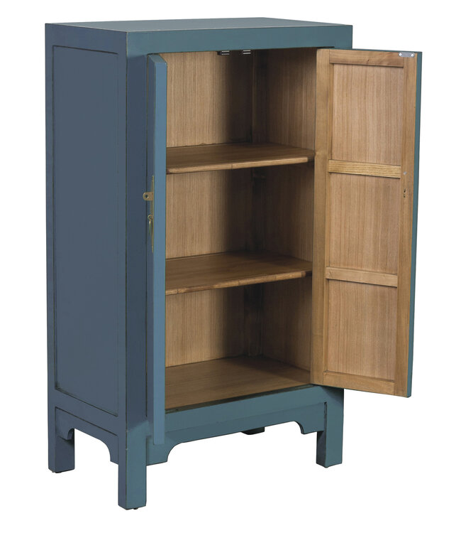 Armario Chino Arctic Azul Gris - Orientique Colección An70xP40xAl120cm