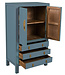 Chinese Cabinet Arctic Blue Grey - Orientique Collection W63xD38xH110cm