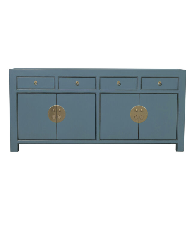 Chinese Sideboard Arctic Blue Grey - Orientique Collection W180xD40xH85cm