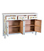 Chinese Sideboard White Hand-Painted W140xD34xH90cm