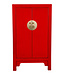 Armoire Chinoise Lucky Rouge - Orientique Collection L70xP40xH120cm
