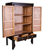 Chinesischer Hochzeitsschrank Earthy Braun - Orientique Kollektion B100xT55xH175cm