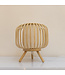 Lampe de Table en Bambou Naturel Fait Main - Celinda D24.5xH27cm