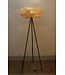 Lampada da Terra in Bamboo Webbing Fatta a Mano - Kaia D55xA160cm