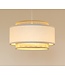 Fine Asianliving Lampe á Suspension en Bambou Fait Main - Allysa D50xH25cm