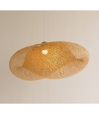 Fine Asianliving Bamboe Webbing Hanglamp Handgemaakt - Matilda B70xD32xH40cm