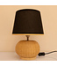 Bamboo Webbing Table Lamp Natural Handmade - Archer D26xH37cm