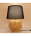 Lampe de Table en Bambou Naturel Fait Main - Graham D32xH47cm