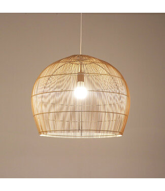 Fine Asianliving Bamboo Lamp Handmade - Felicia D62.5xH51cm
