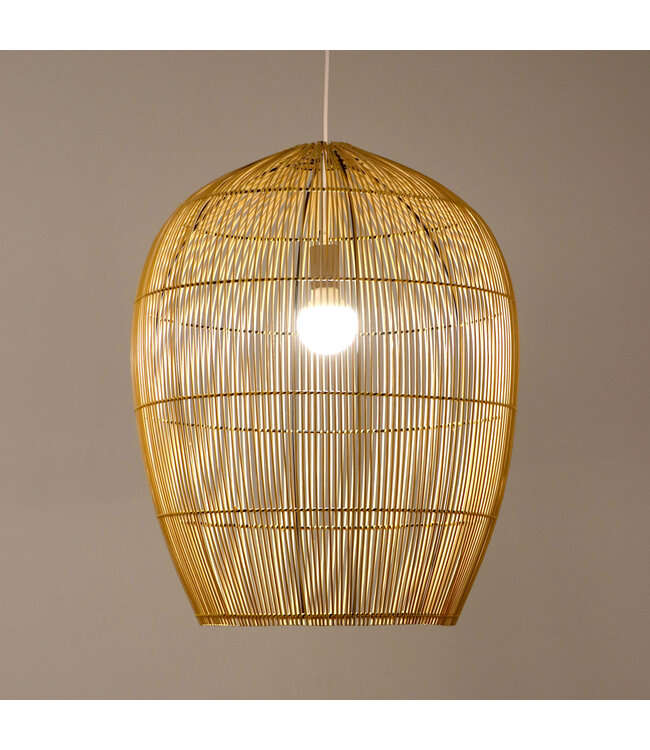 Lámpara de Techo Colgante de Bambú Hecho a Mano - Felicity D53.5xAl67cm