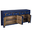Chinesisches Sideboard Mitternachts Blau B180xT40xH85cm