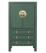 Chinese Cabinet Pine Green W63xD38xH110cm