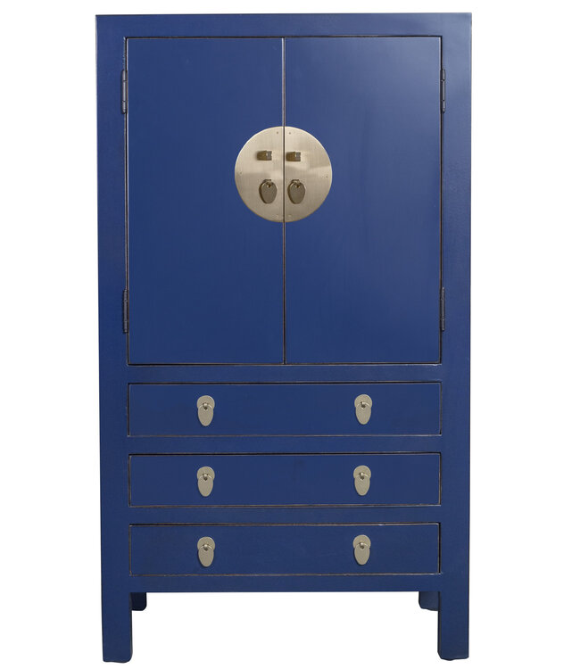 Chinese Cabinet Midnight Blue W63xD38xH110cm