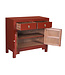 Chinesischer Schrank Rubin Rot - Orientique Sammlung B90xT40xH80cm