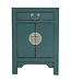 Fine Asianliving Comodino Cinese Verde Pino - Orientique Collezione L42xP35xA60cm