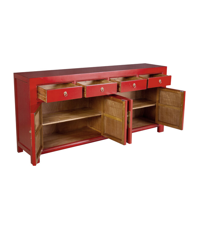 Chinese Dressoir Lucky Rood - Orientique Collection B180xD40xH85cm