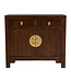 Chinese Cabinet Earthy Brown - Orientique Collection W90xD40xH80cm