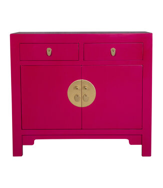 Fine Asianliving PREORDER WEEK 19 Armario Chino Fuschia Royale - Orientique Colección A90xP40xA80cm