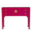 Chinese Console Table Fuchsia Royale - Orientique Collection W100xD26xH80cm