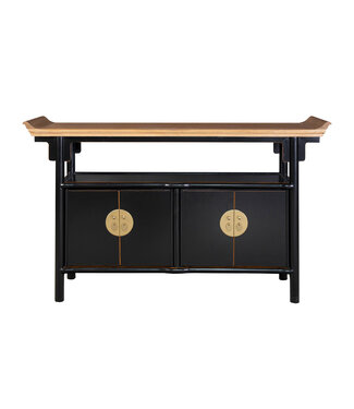 Fine Asianliving PREORDER WEEK 19 Buffet Chinois Onyx Noir L143xP37xH87cm