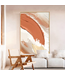 Pittura Ad Olio Dipinto a Mano 3D in Rilievo Cornice Nero 90x120cm Arte Astratta
