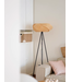 Lampada da Terra in Bamboo Webbing Fatta a Mano - Kaia D55xA160cm