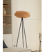 Lampada da Terra in Bamboo Webbing Fatta a Mano - Kaia D55xA160cm