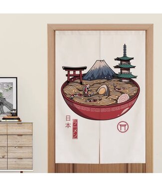 Fine Asianliving Noren Japoneses Ramen Puntos de Referencia An80xAl130cm