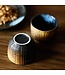 Sake Set Geschenkbox Blau Gold Handgemacht - Kazumi Set/5