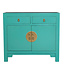 Armoire Chinoise Lagon Bleu - Orientique Collection L90xP40xH80cm