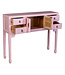 Mesa Consola China Rosa Perla - Orientique Colección An100xP26xAl80cm