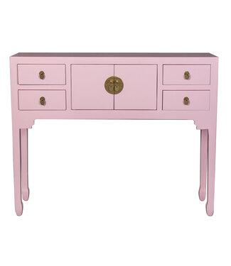 Fine Asianliving Mesa Consola China Rosa Perla - Orientique Colección An100xP26xAl80cm