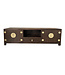 Fine Asianliving Meuble TV Chinois Bambou Tressé Earthy Marron L190xP56xH56cm
