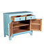 Chinese Kast Blauw Celeste Blue - Orientique Collectie B90xD40xH80cm