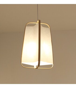 Fine Asianliving Japandi Hanglamp Rijstpapier Handgemaakt - Lumi D28xH42cm
