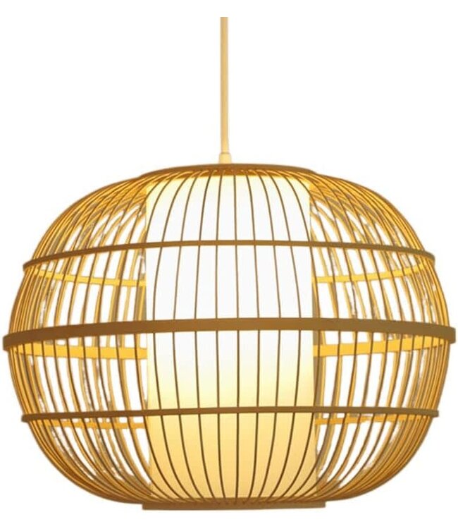 Bamboe Hanglamp Handgemaakt - Becca D46cm